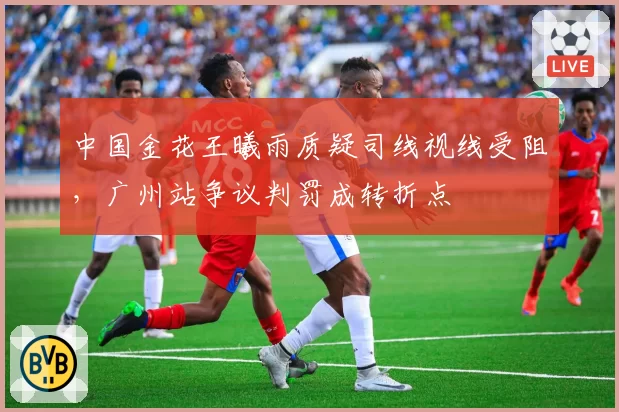中国金花王曦雨质疑司线视线受阻,广州站争议判罚成转折点